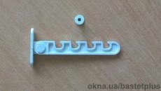 Фіксатор стулки (гребінка) пластик і метал